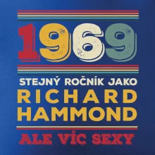 1969 stejný ročník jako Richard Hammond