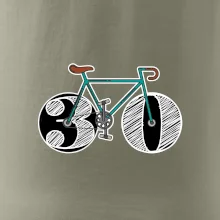 Narozeniny 30 let na kole