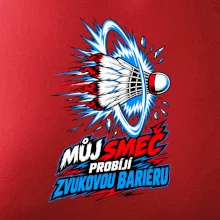 Badminton smeč a zvuková bariéra