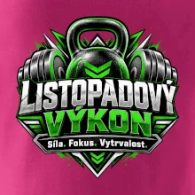 Listopadový výkon kettlebell a zelené činky