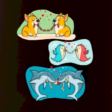 Projev lásky zvířata