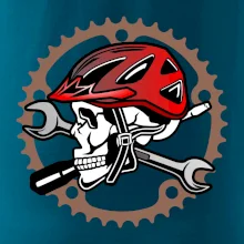 Lebka biker opravář