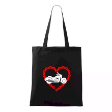 Moto srdce řetěz - chopper