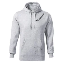 Handball nápis šikmo