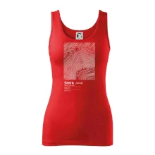 Smrk - vrstevnice v obdélníku