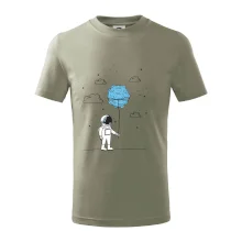 Astronaut s balónkem