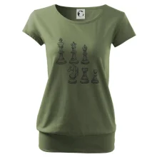 Šachové figurky kreslené