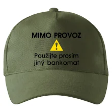 Mimo provoz - použijte jiný bankomat