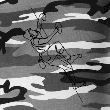 Lezecká stěna jedním tahem