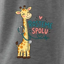 Rosteme spolu - žirafa se stetoskopem