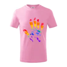 LGBT hand print