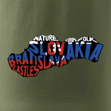 Mapy - názvy měst - Slovensko