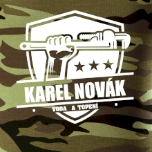 Instalatér - Erb vlastní nápis