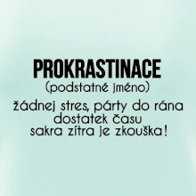 Prokrastinace - TEXT