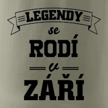 Legendy se rodí v září