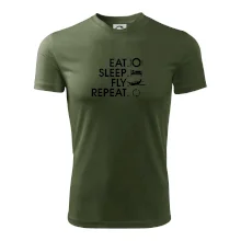 Eat sleep fly repeat