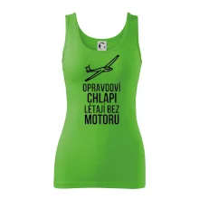 Opravdovi chlapi létají bez motoru