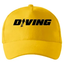 Diving nápis potápěč