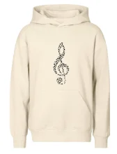 Houslový klíč z not