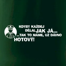 Policista - kdyby každej dělal jak já, tak to máme už dávno hotový