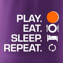 Hokejbal - Play eat sleep repeat