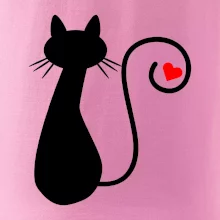 Zamilovaná kočka ocásek