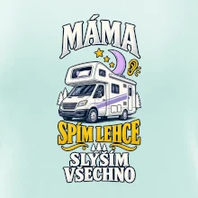 Máma spím lehce slyším všechno rodinná alkovna
