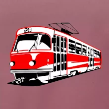 Tramvaj T3R barevná