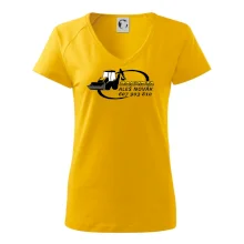 Bagrista v kruhu - vlastní nápis