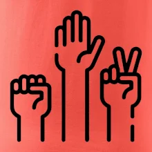 Kamen nůžky papír ikony