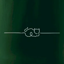 Kočka linka kreslená