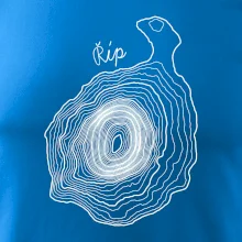 Říp - vrstevnice psací