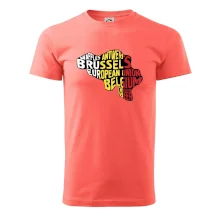 Mapy - názvy měst - Belgie