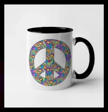 Peace symbol mandela