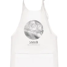 Severák - vrstevnice v kruhu