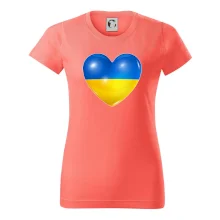 Ukrajina srdce vlajka Ukrajina srdce vlajka