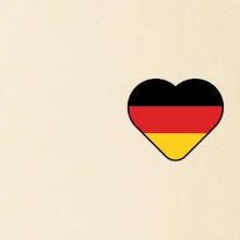 Germany love malé - Německá vlajka