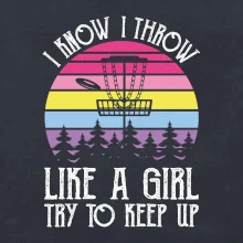 Disc golf i know i throw