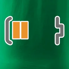 Rodinná trika - baterie táta