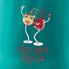 Best wine friends dancing (Pecka design)