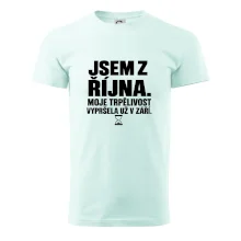 Jsem z října trpělivost vypršela v září