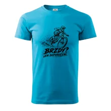Brzdy jen doporučení - biker v zatáčce