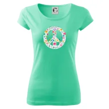 Peace and love symbol