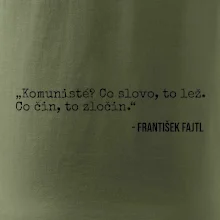 Komunisté Co slovo, to lež. Co čin, to zločin