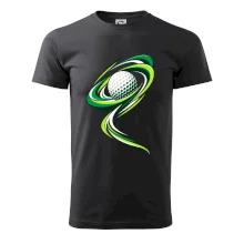 Golfový míček zelená dynamika