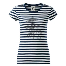 Konopí kytka černobílá