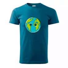 Planeta země knoflík (Pecka design)