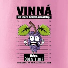 Vinná réva odsouzena Dornfelder