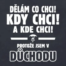 Dělám co chci, kdy chci důchod