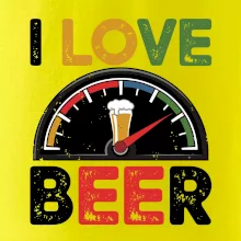 I love beer - palivoměr